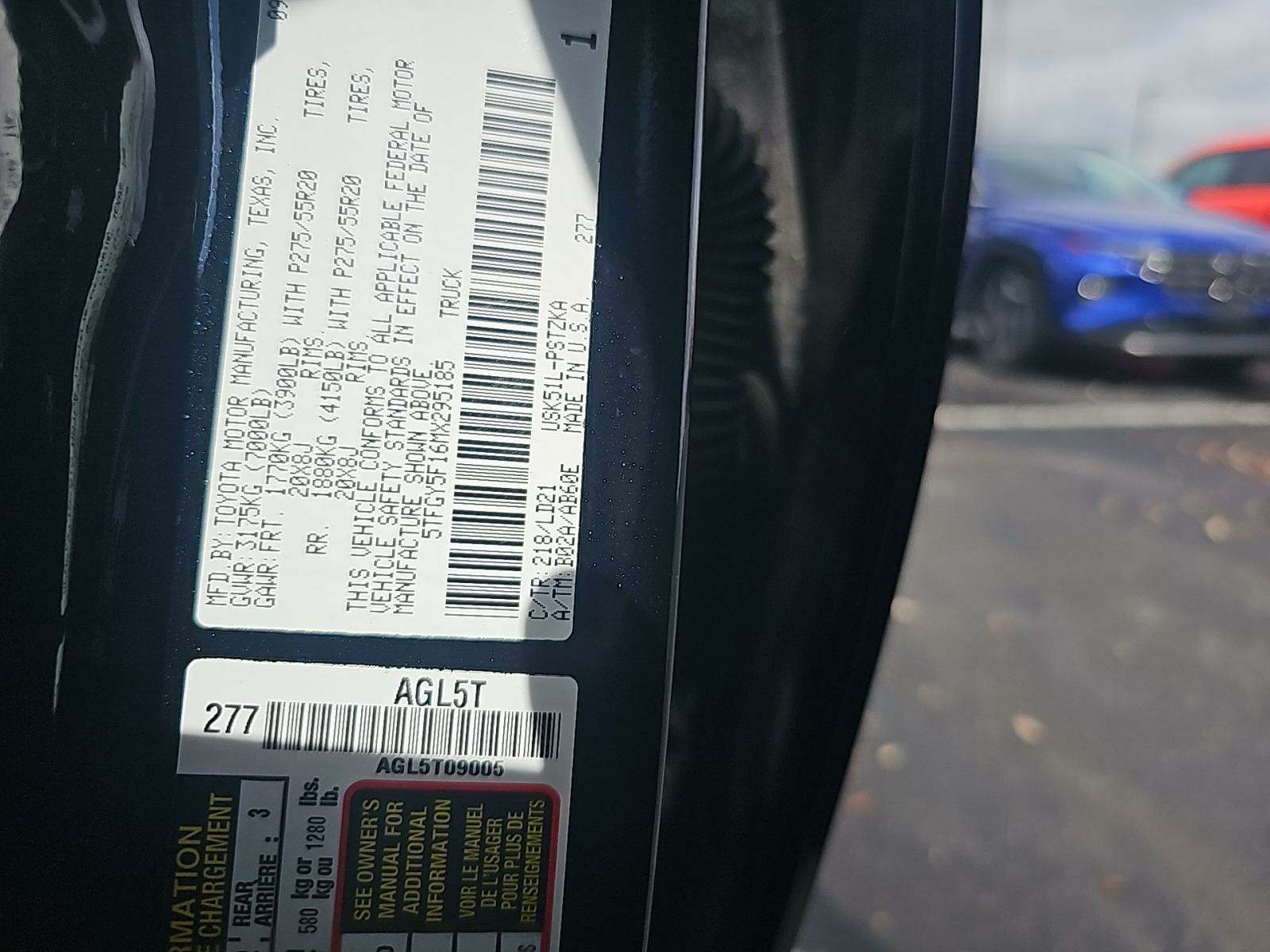 2021 Toyota Tundra 1794 Edition RWD