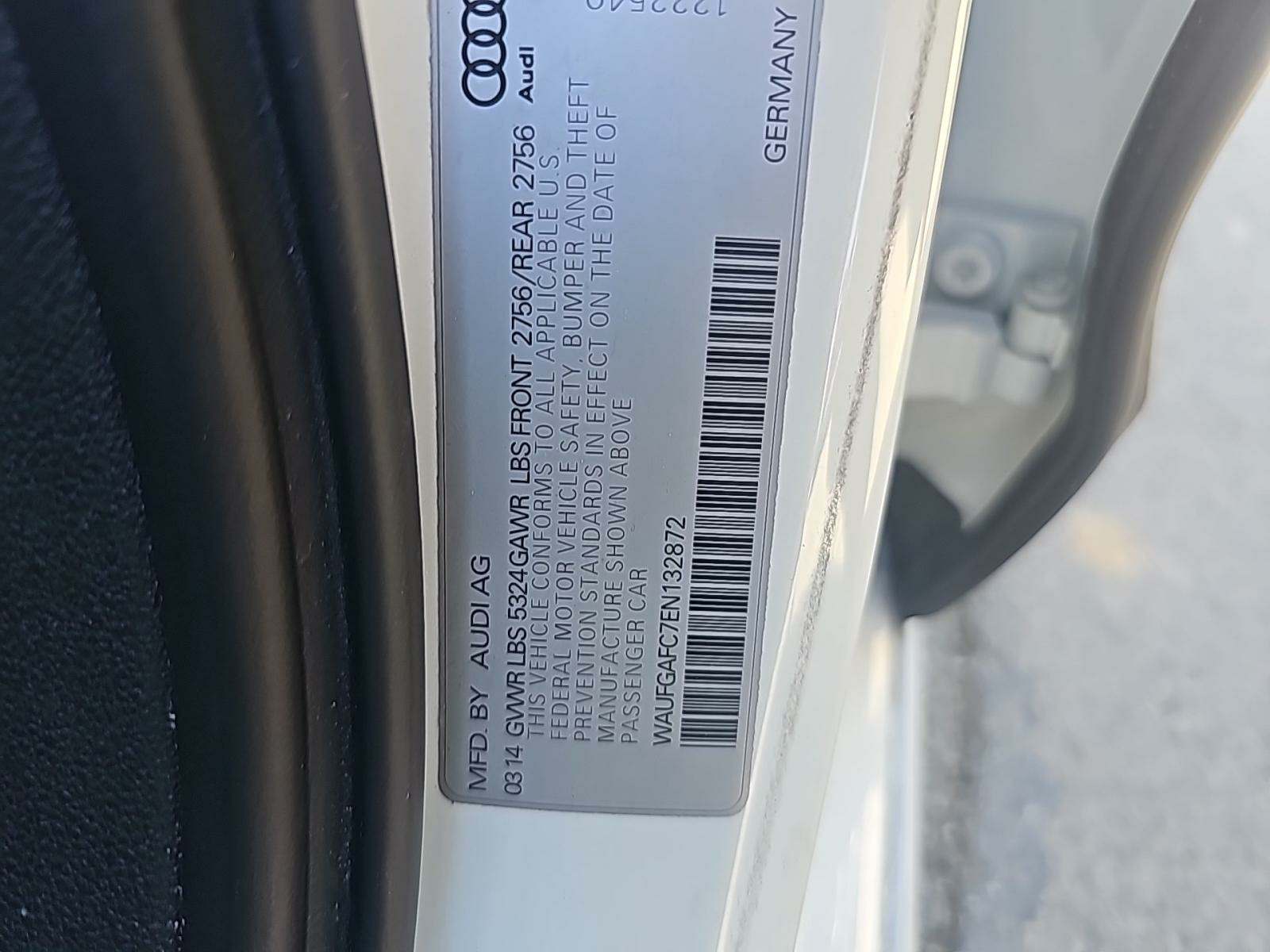 2014 Audi A6 3.0T Premium Plus AWD