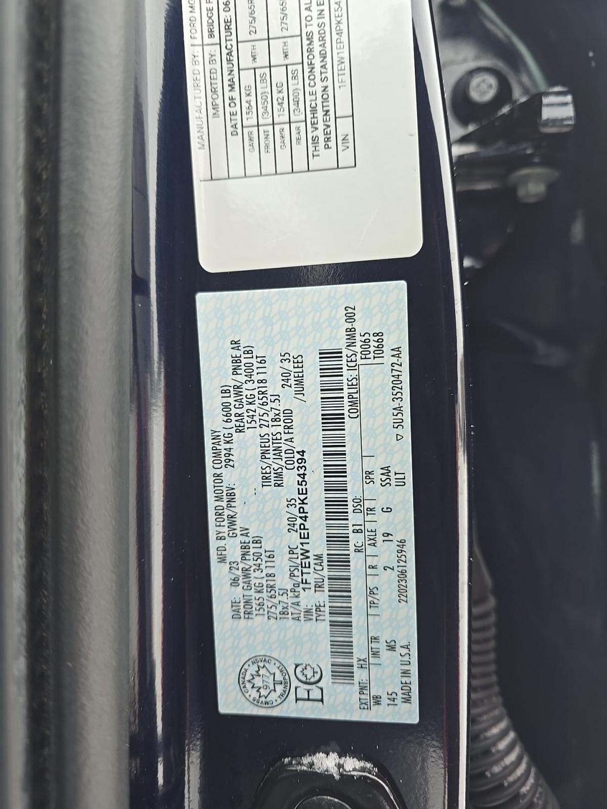 2023 Ford F-150 XLT AWD