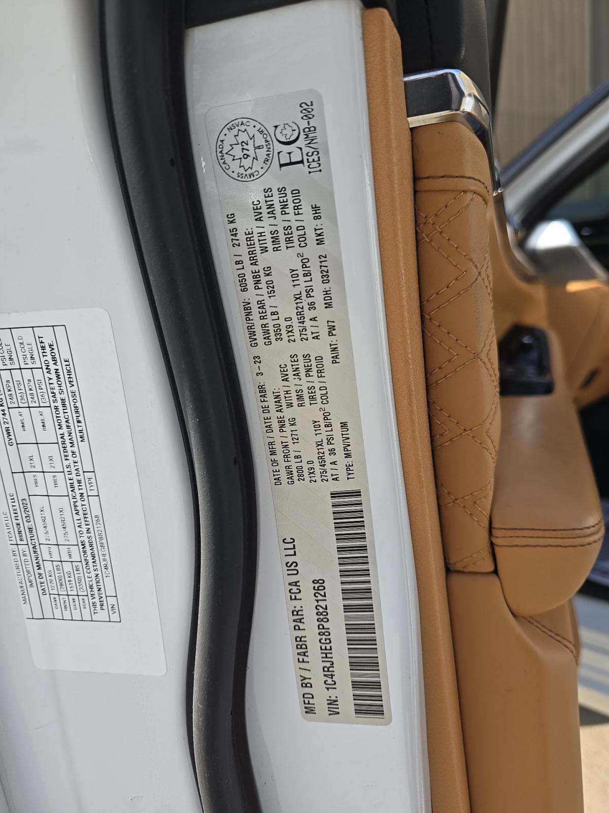 2023 Jeep Grand Cherokee Summit Reserve AWD