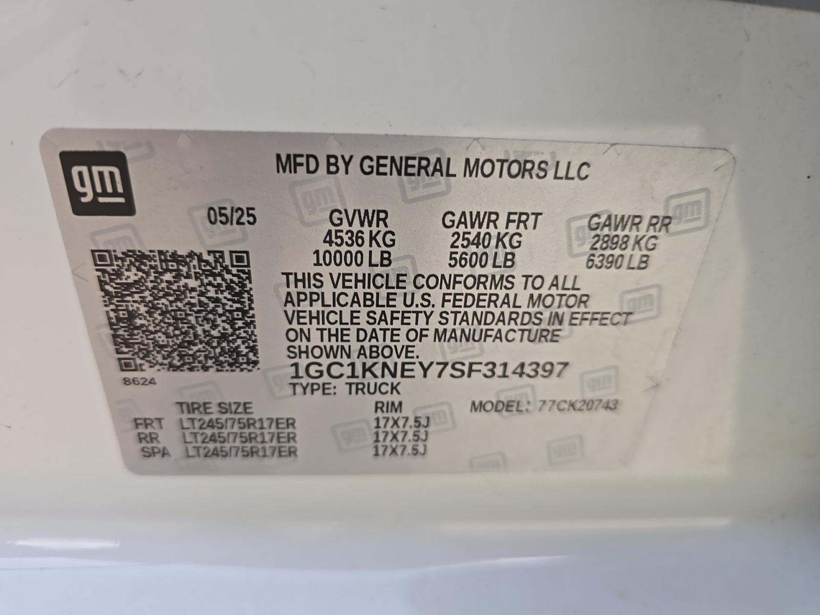 2025 Chevrolet Silverado 2500HD LT AWD