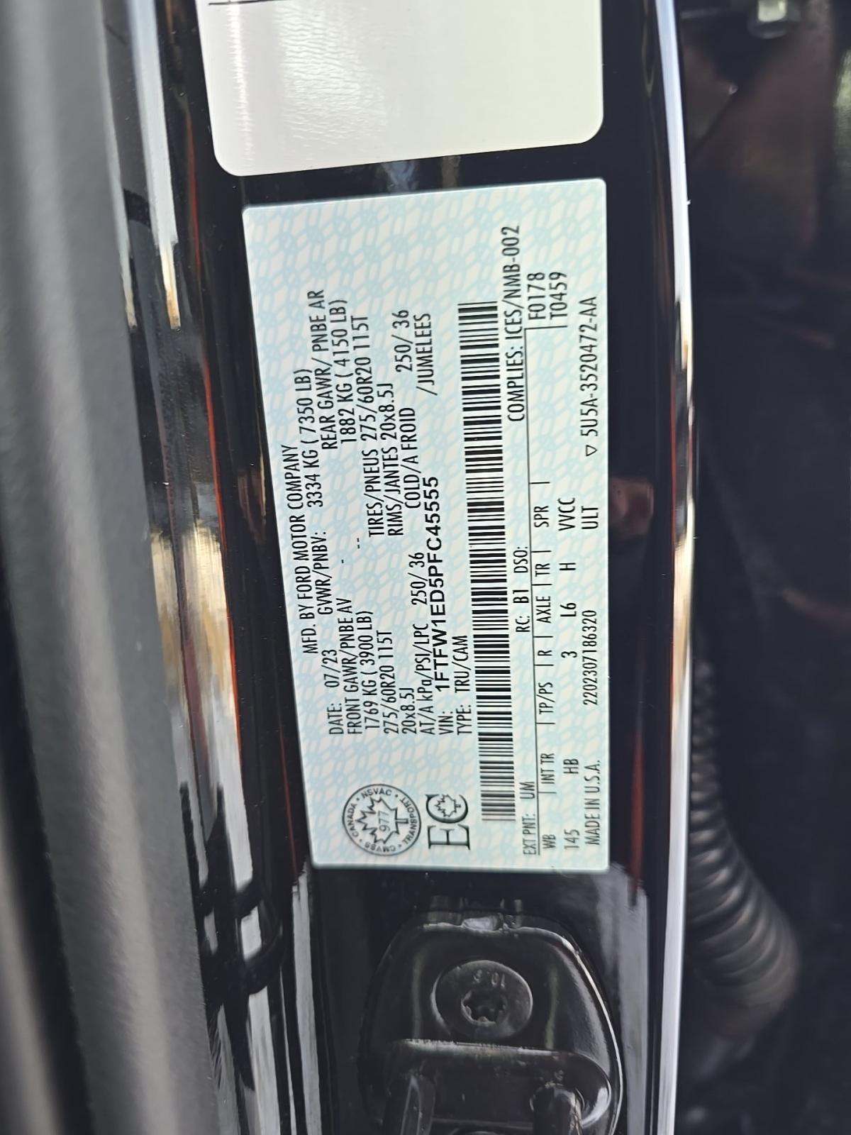 2023 Ford F-150 Hybrid Lariat AWD