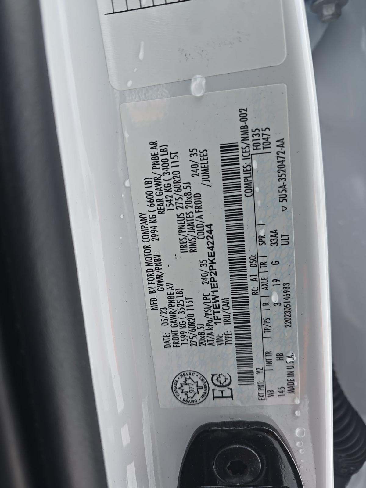 2023 Ford F-150 Lariat AWD