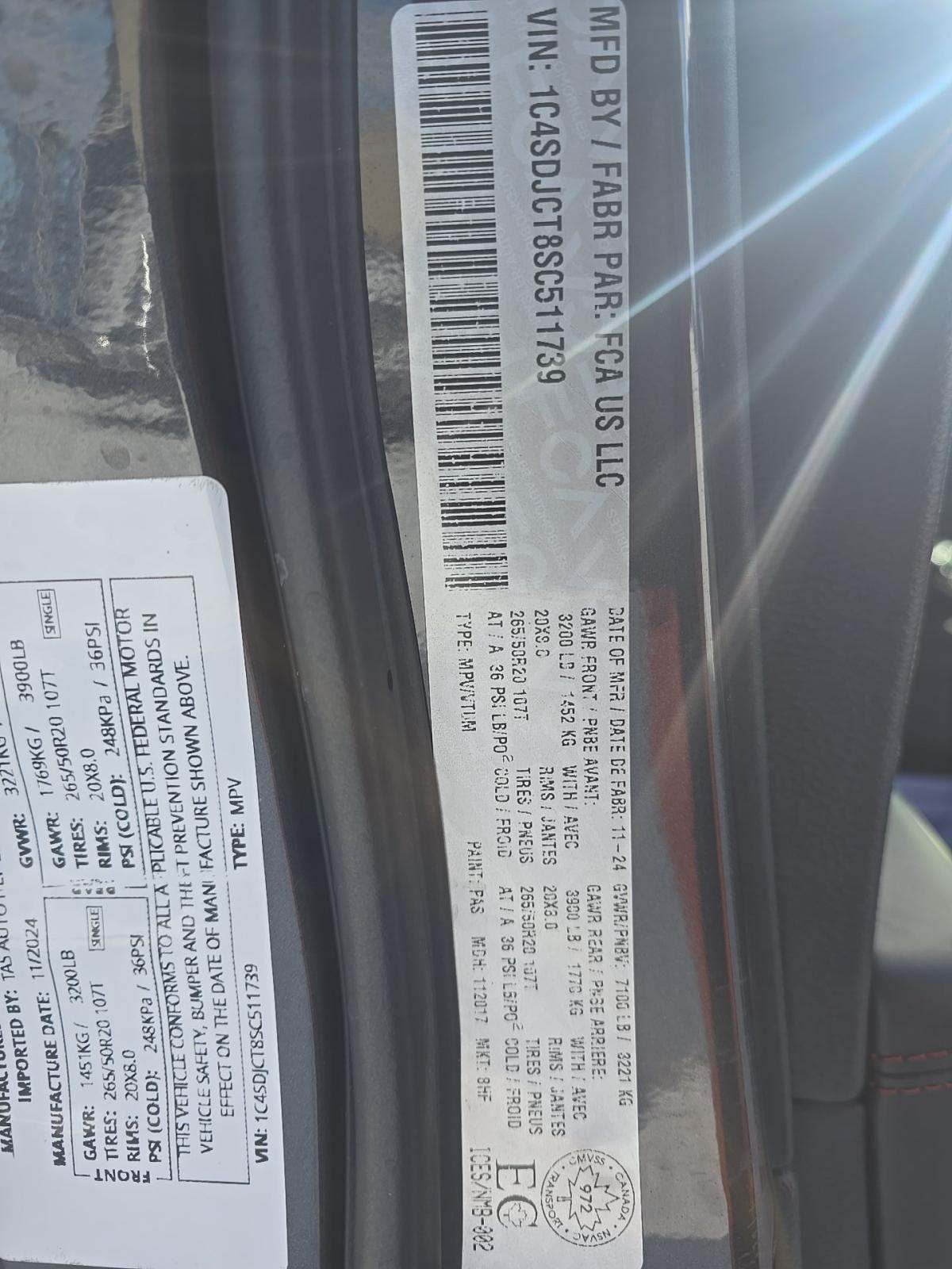 2025 Dodge Durango R/T AWD