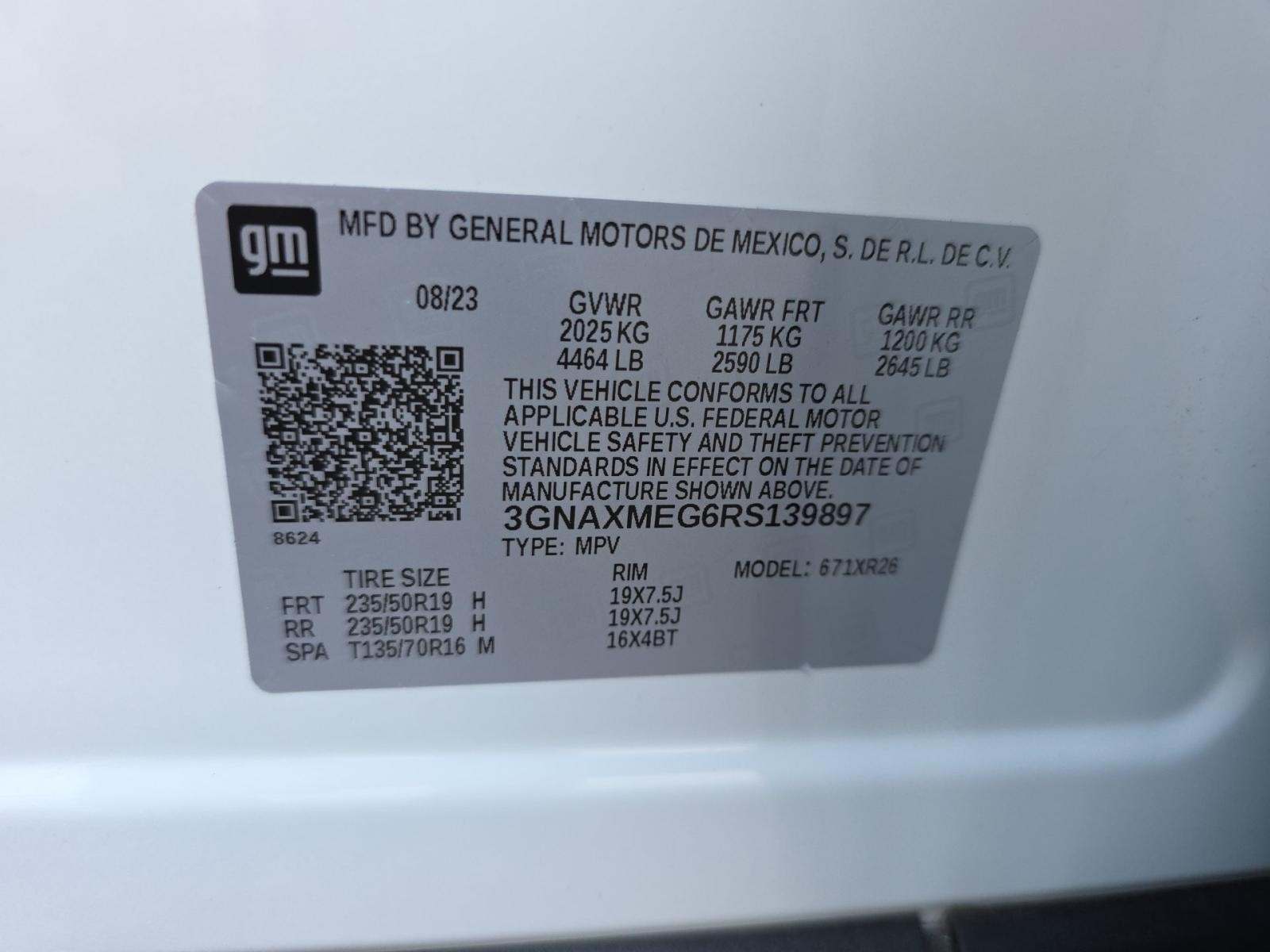 2024 Chevrolet Equinox RS FWD