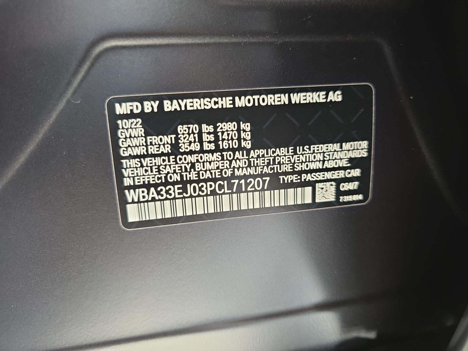 2023 BMW 7 Series 760i xDrive AWD