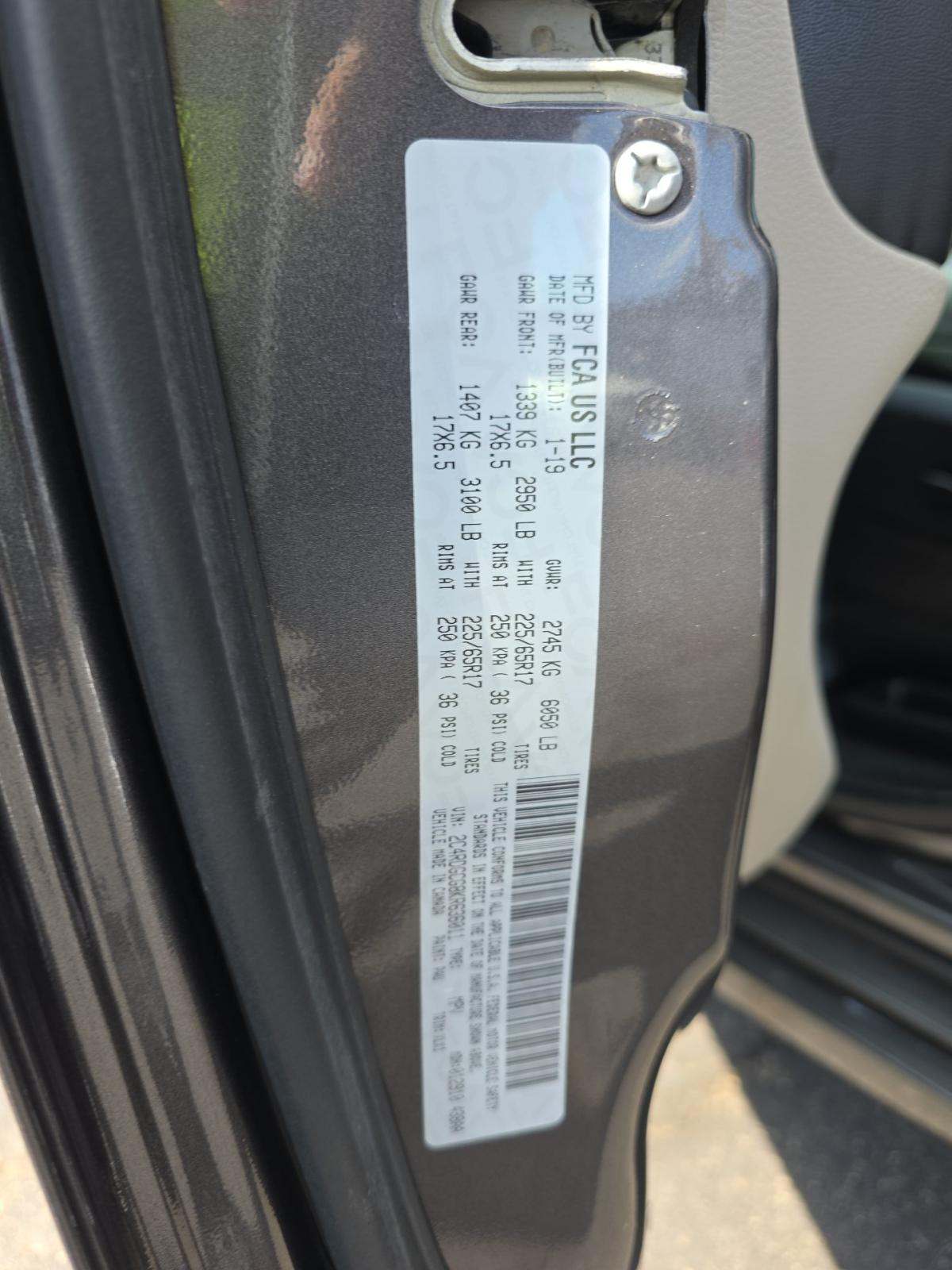 2019 Dodge Grand Caravan SXT FWD