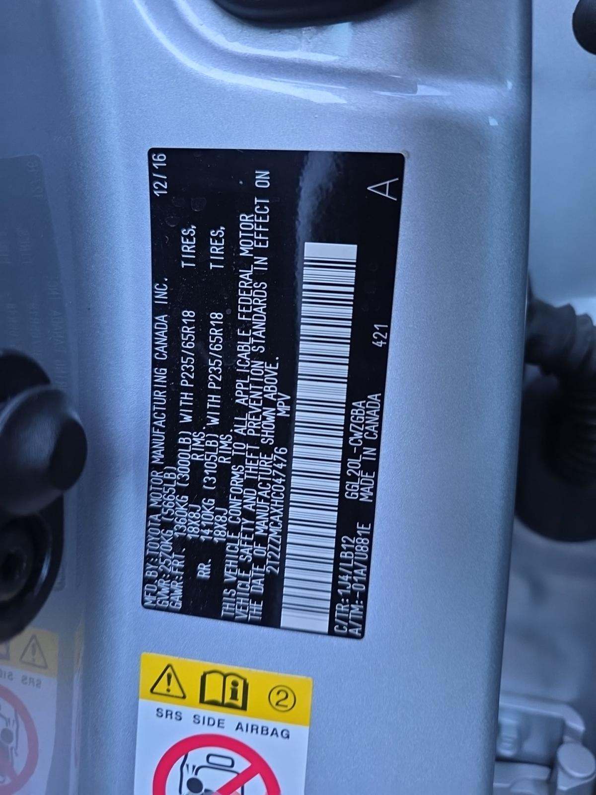 2017 Lexus RX RX 350 FWD