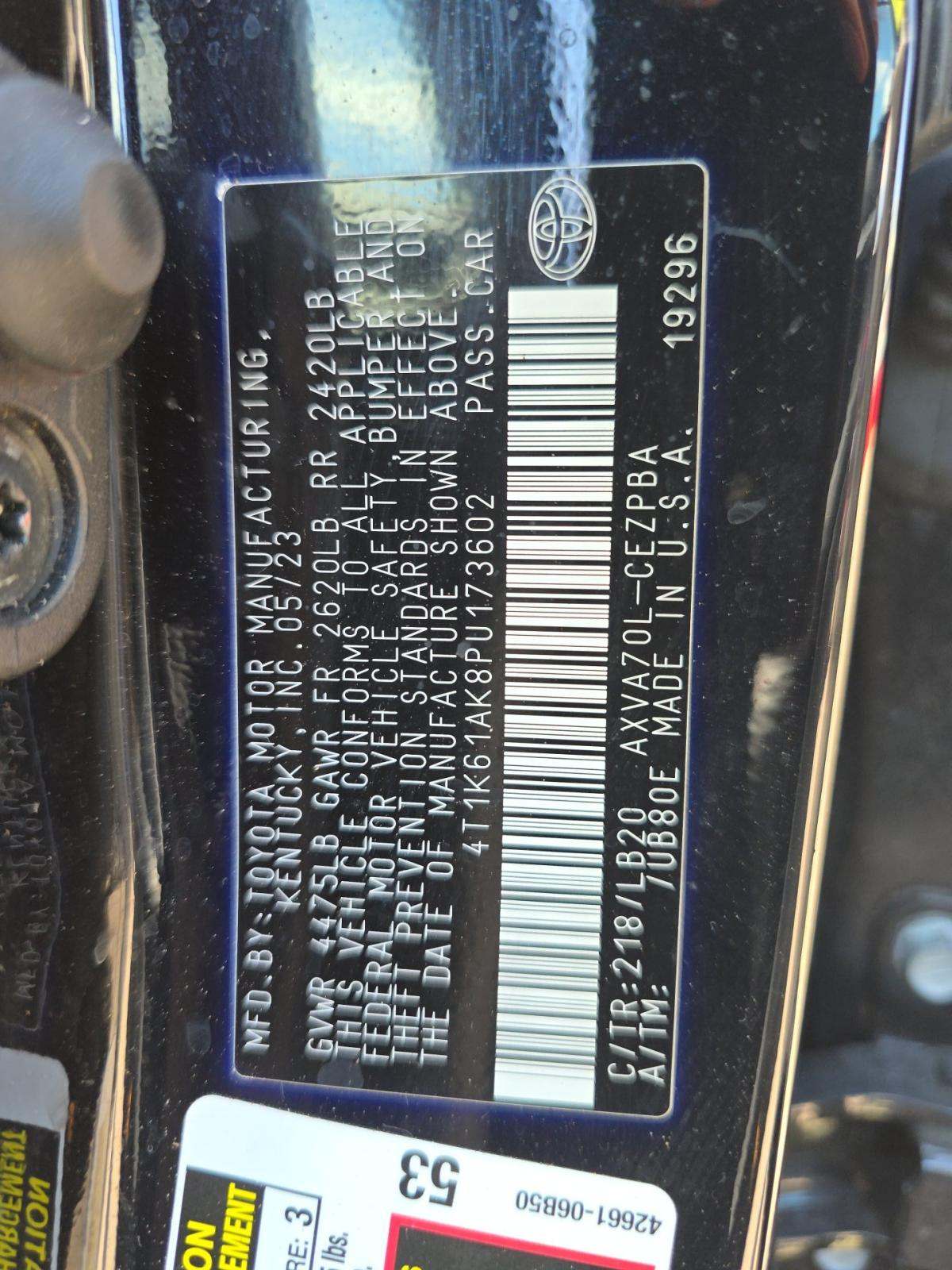 TOYOTA CAMRY - 5