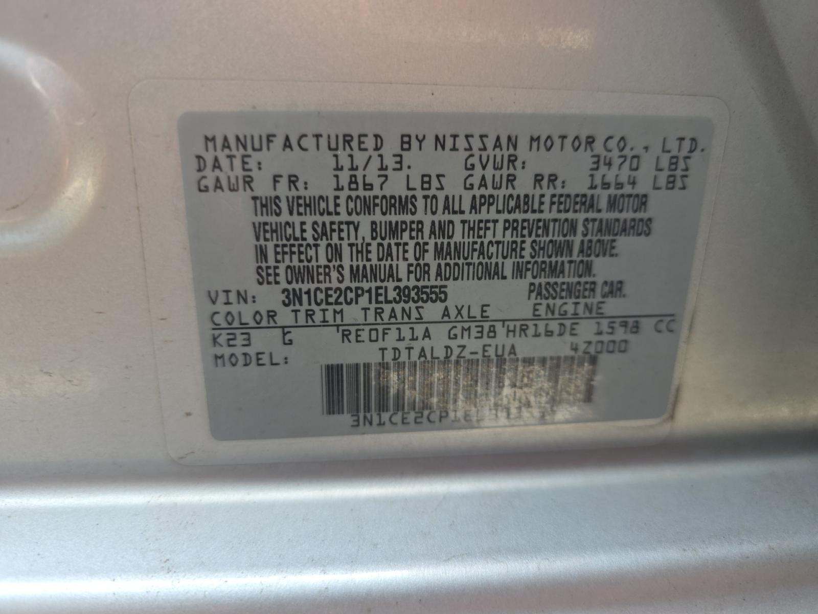 NISSAN VERSA NOTE - 5