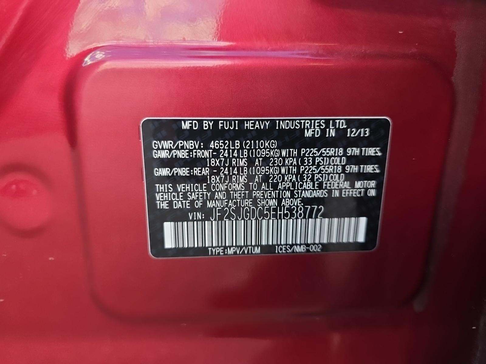 2014 Subaru Forester 2.0XT Premium AWD