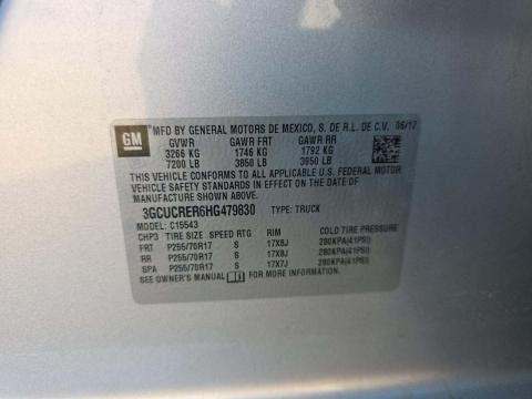 2017 Chevrolet Silverado 1500 LT RWD