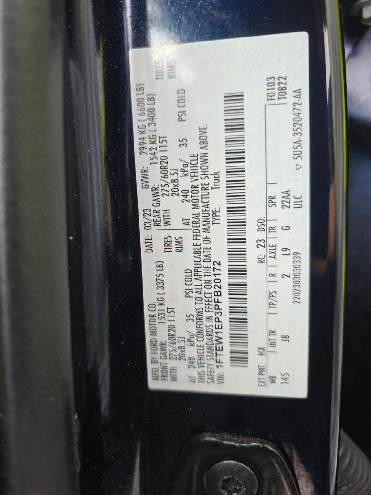 2023 Ford F-150 XL AWD