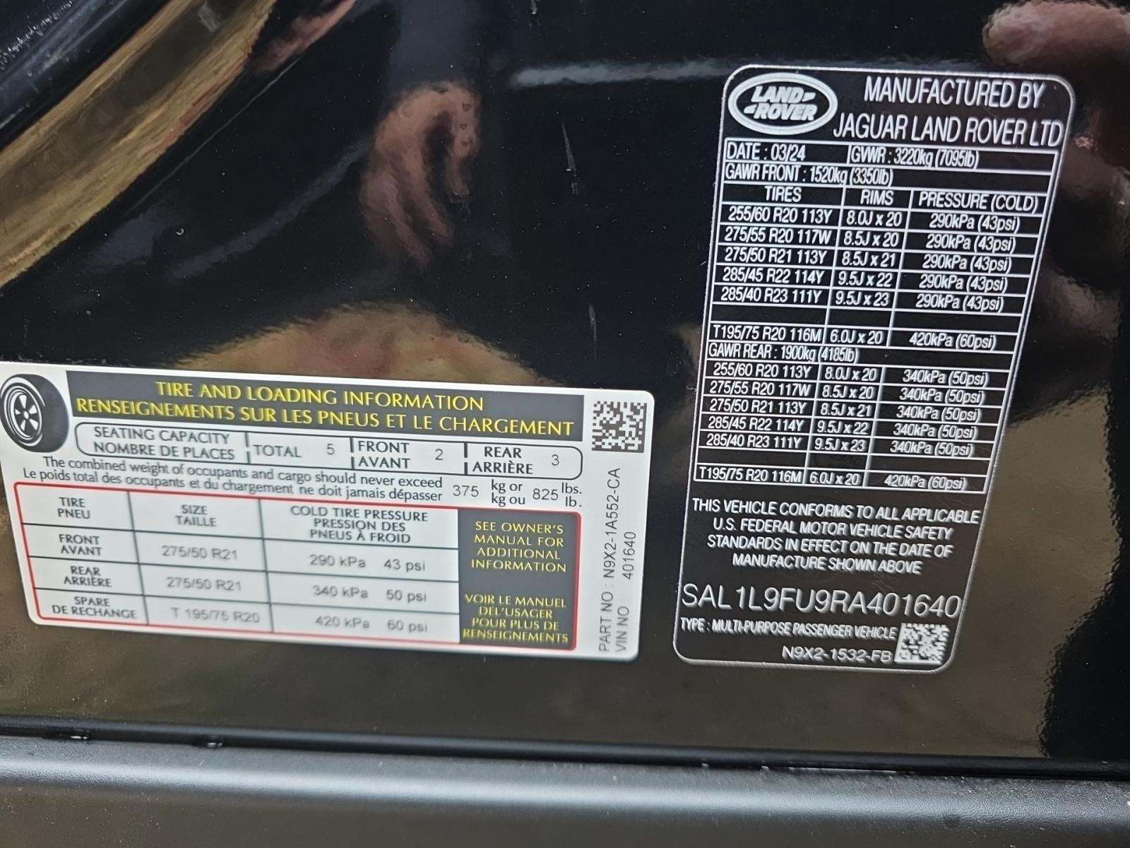 2024 Land Rover Range Rover Sport Dynamic SE AWD