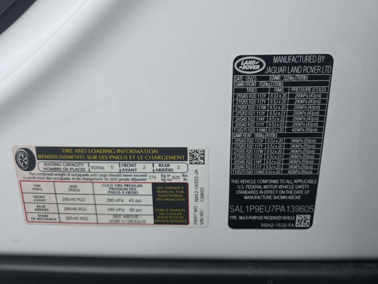 2023 Land Rover Range Rover Sport SE AWD