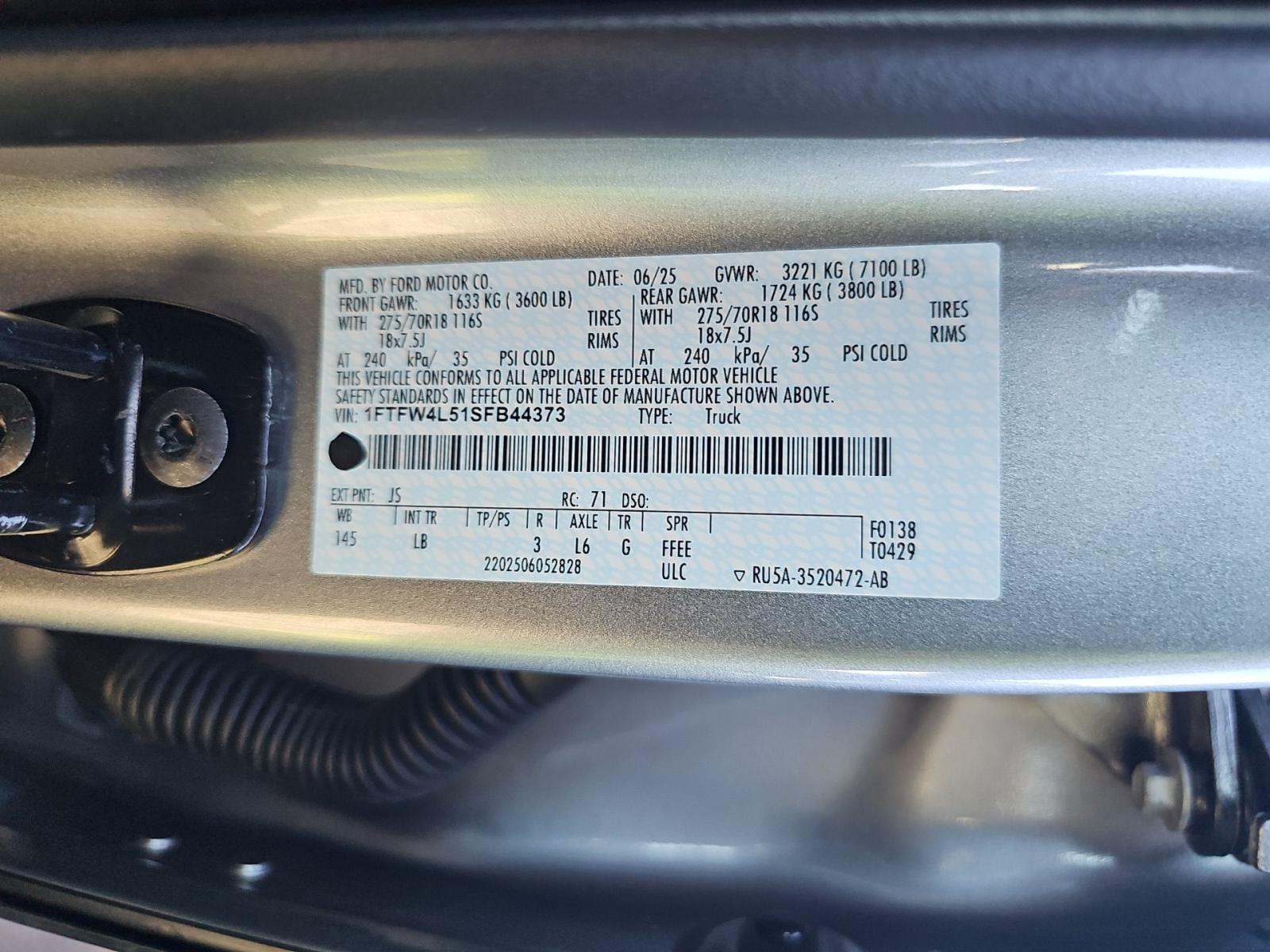 2025 Ford F-150 Tremor AWD