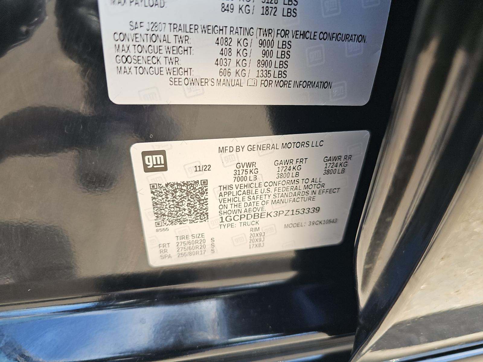 2023 Chevrolet Silverado 1500 Custom AWD