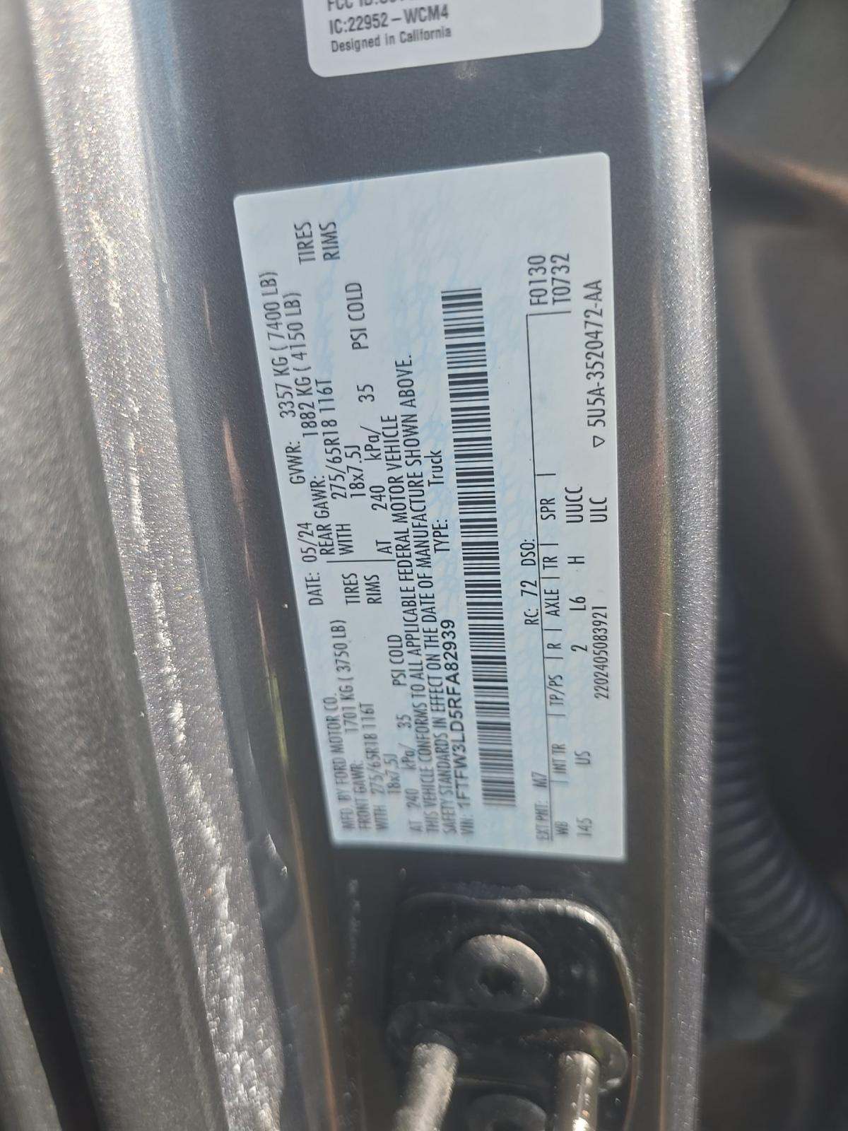 2024 Ford F-150 Hybrid XLT AWD