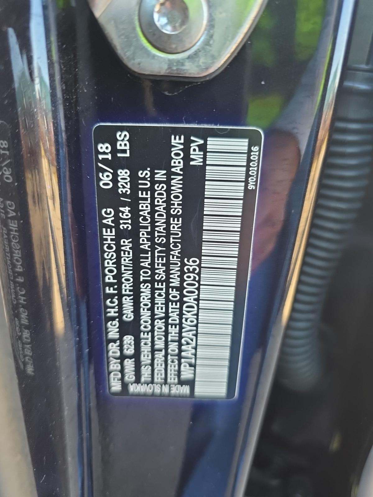 2019 Porsche Cayenne Base AWD