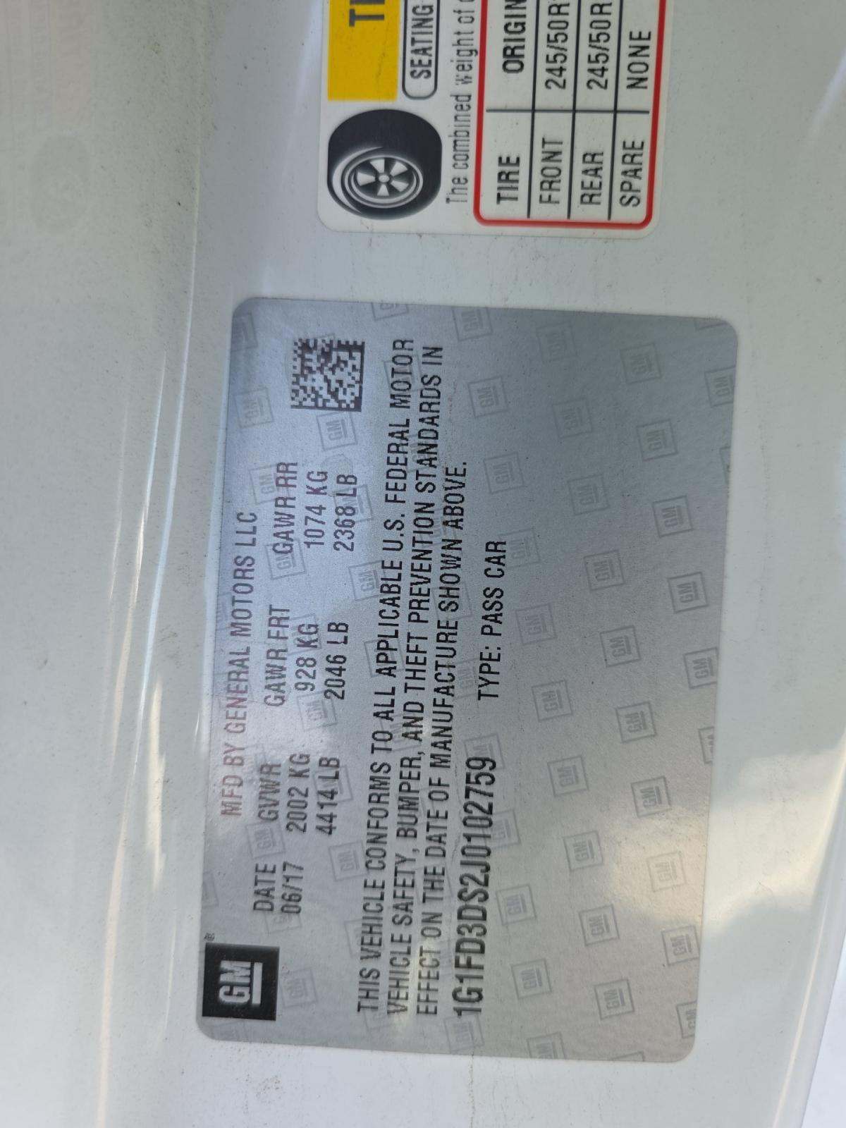 CHEVROLET CAMARO - 5