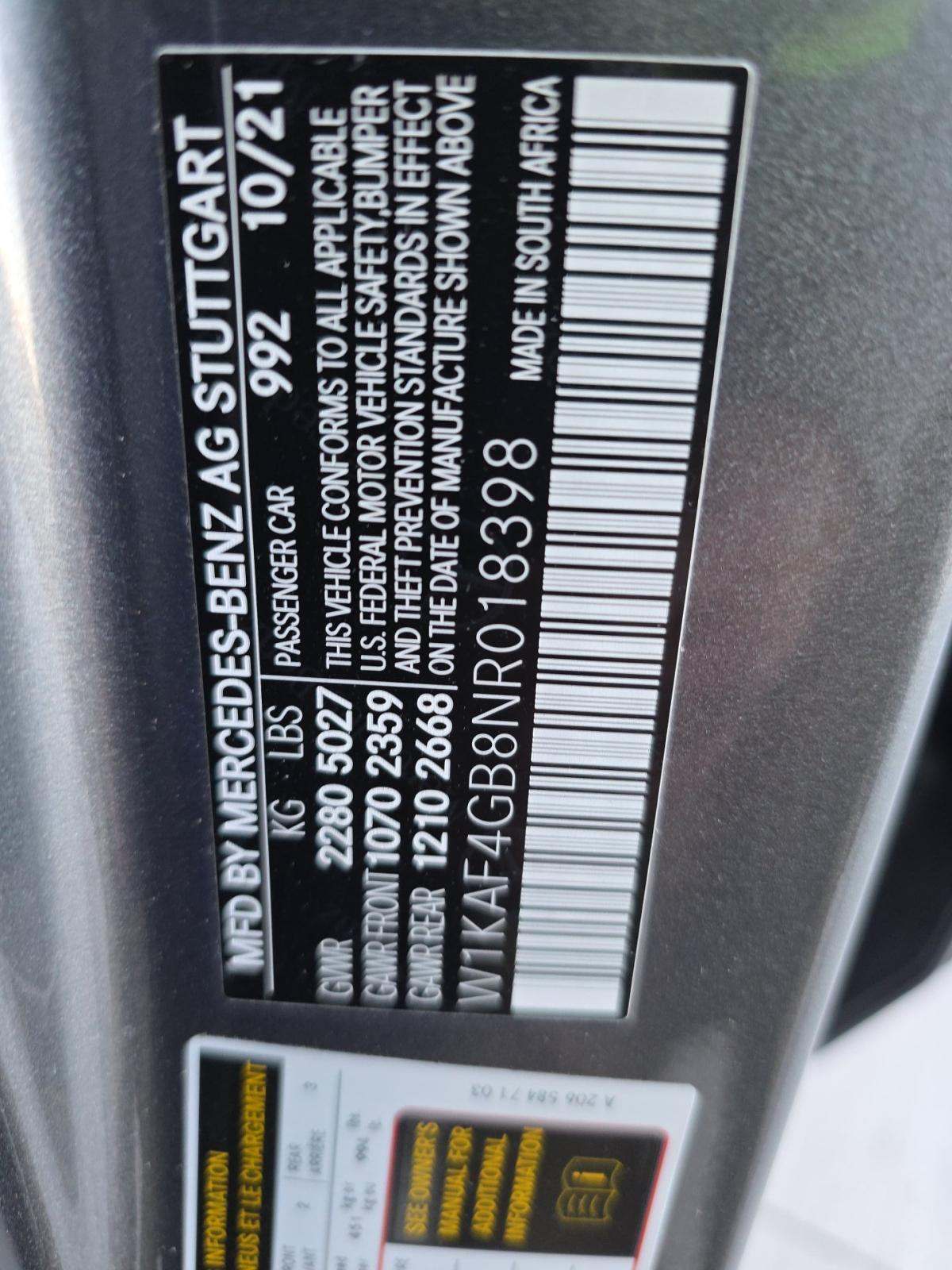 2022 Mercedes-Benz C-Class C 300 RWD
