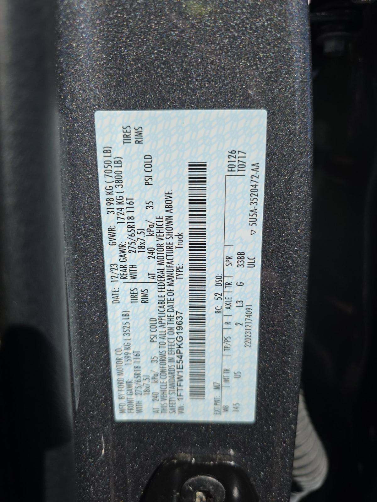 2023 Ford F-150 XLT AWD