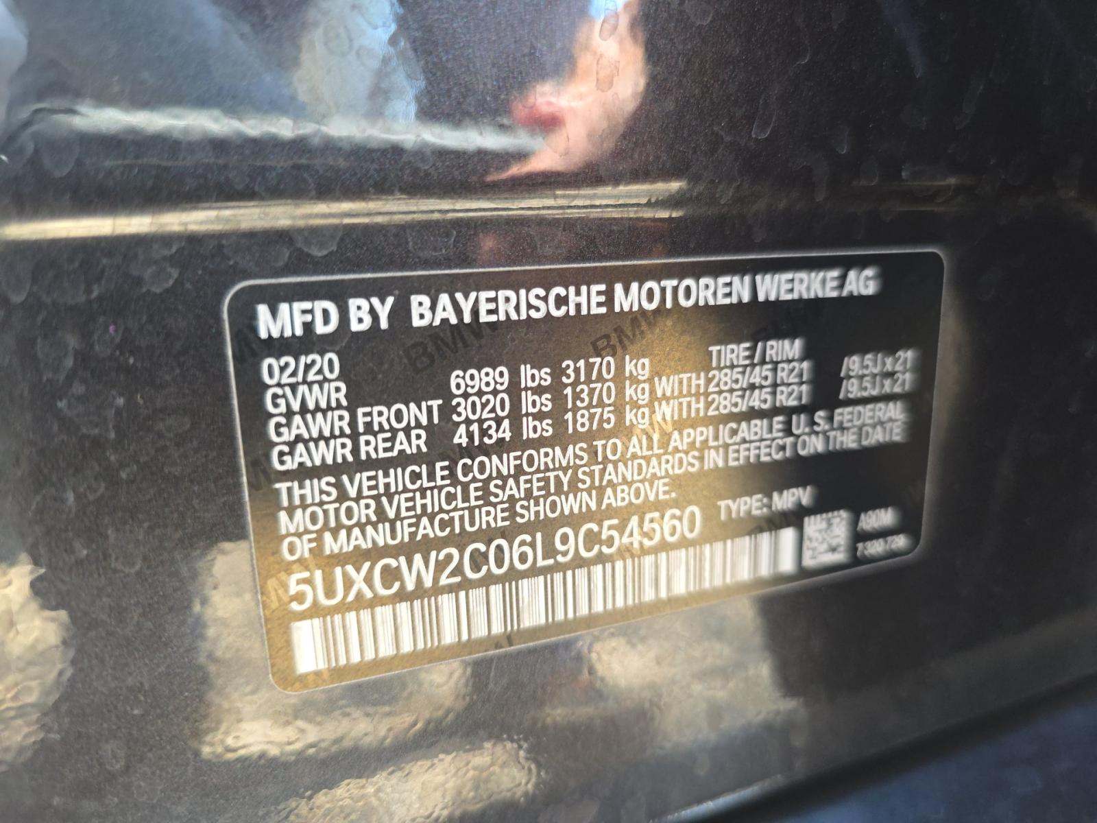 2020 BMW X7 xDrive40i AWD