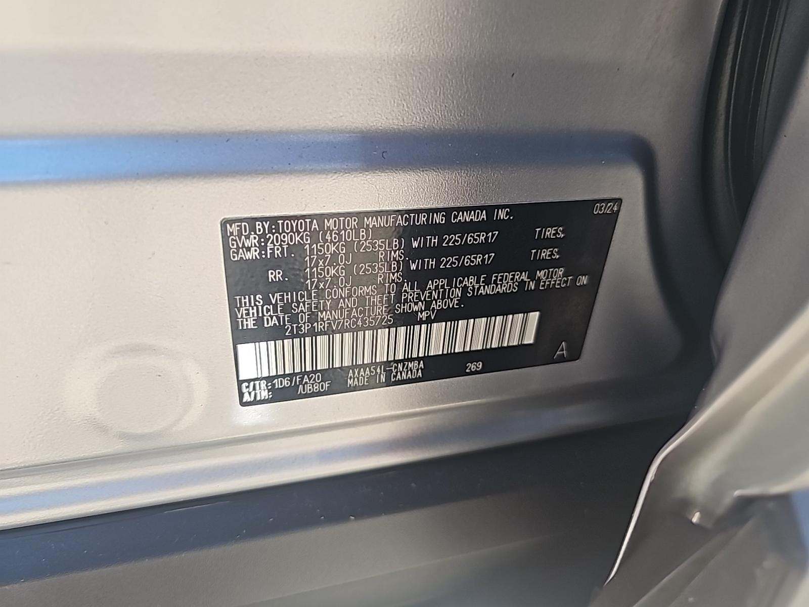 2024 Toyota RAV4 XLE AWD