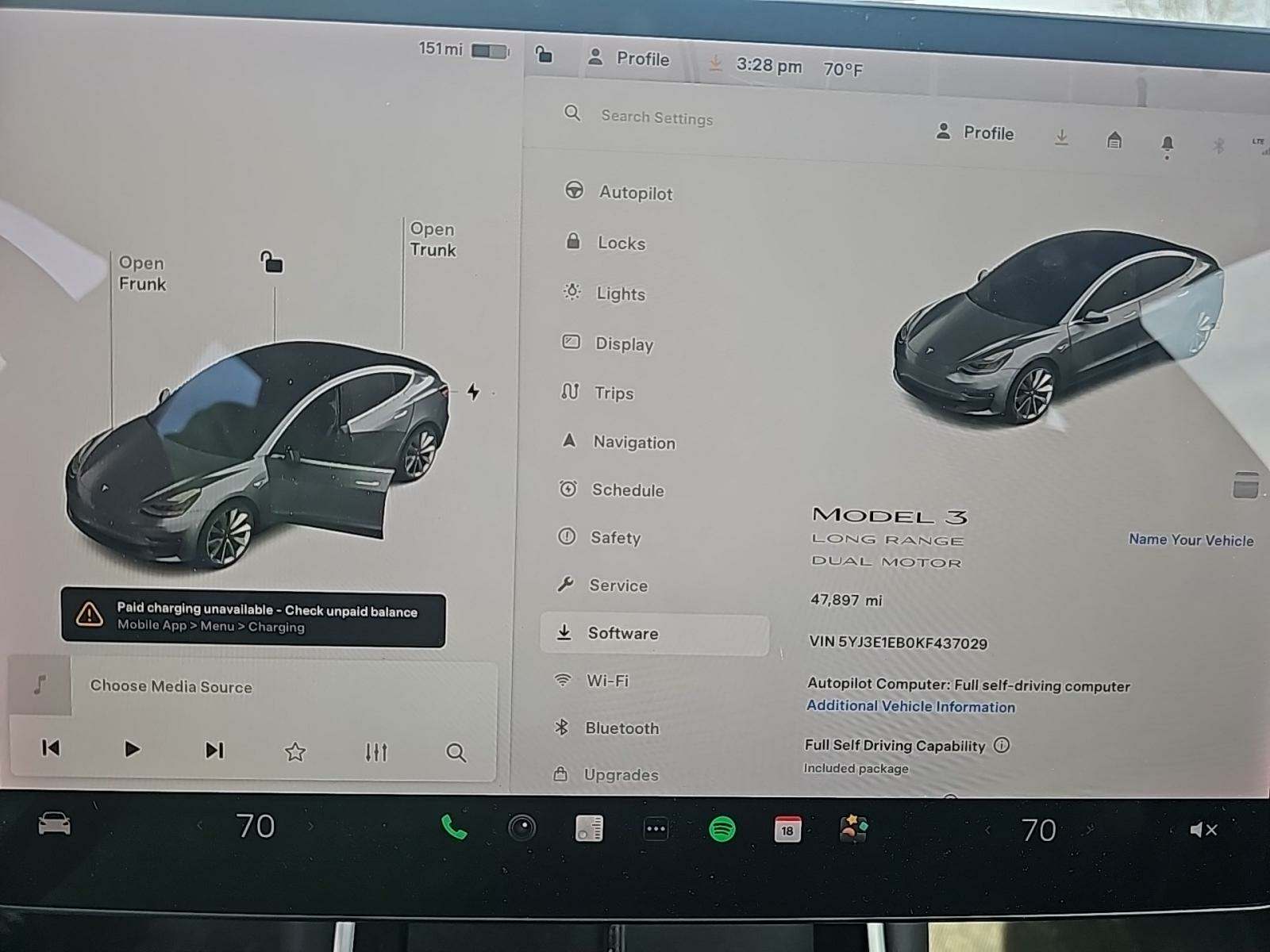 2019 Tesla Model 3 Long Range AWD