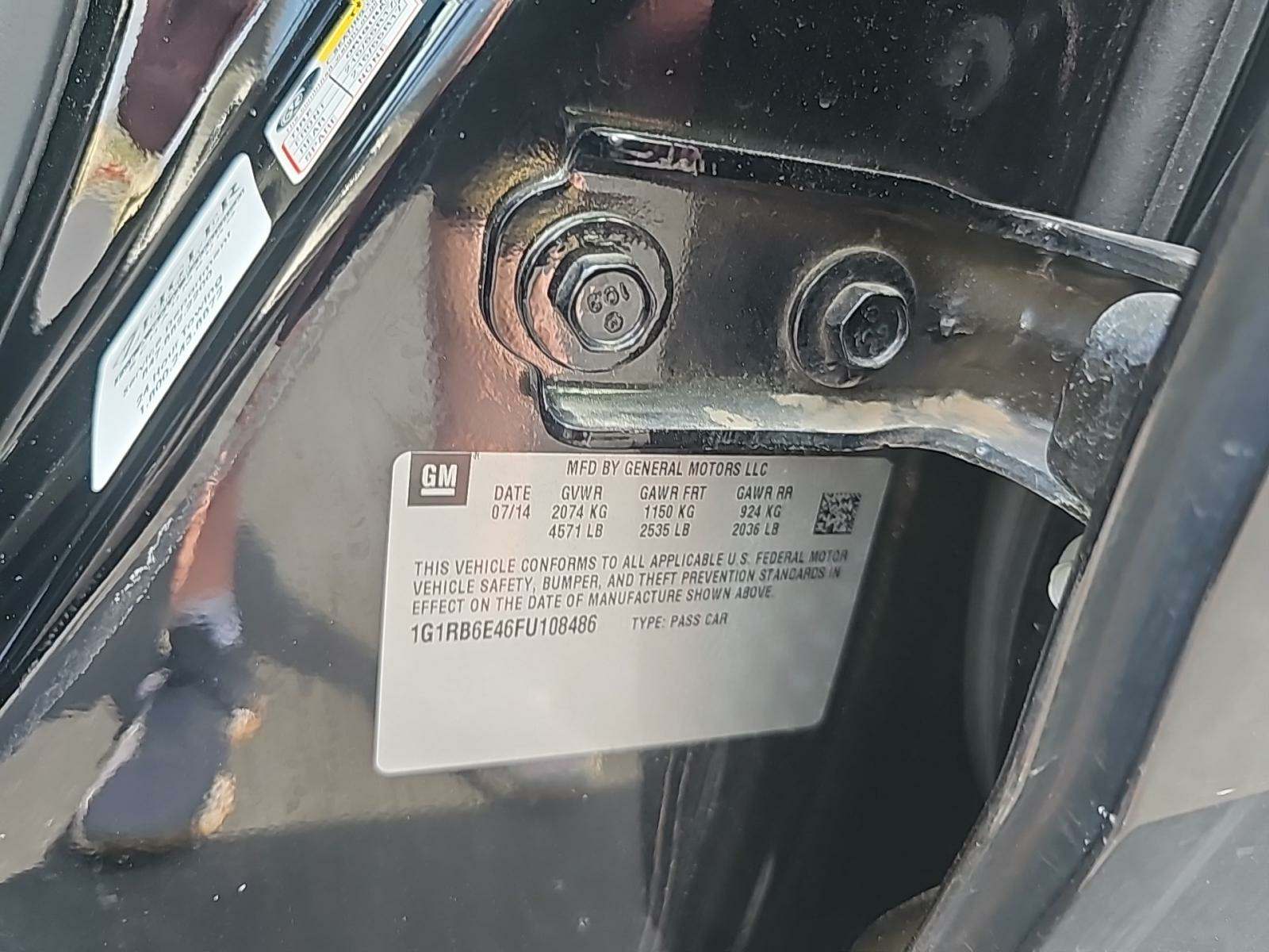 2015 Chevrolet Volt Base FWD