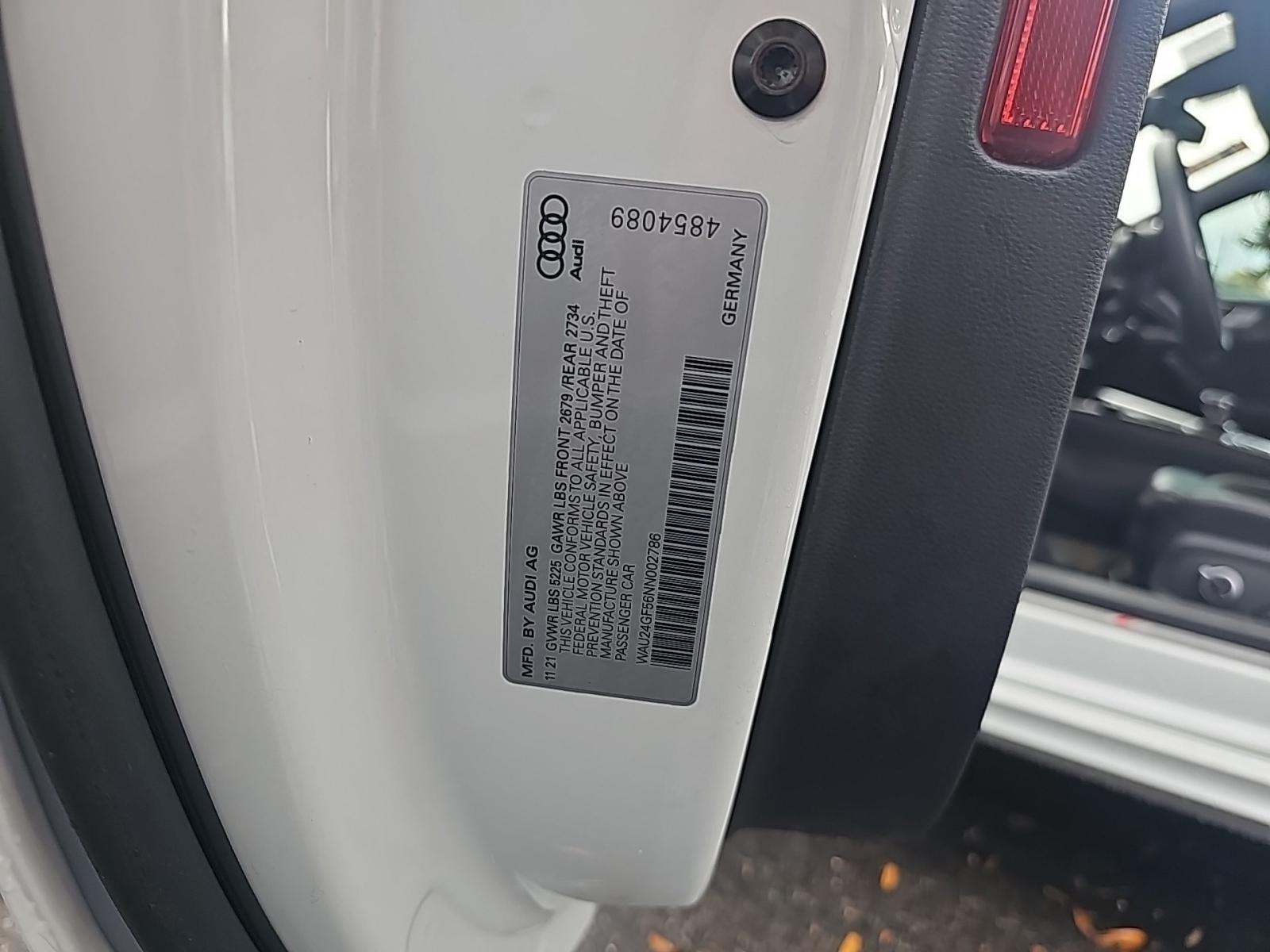 2022 Audi S5 Premium AWD