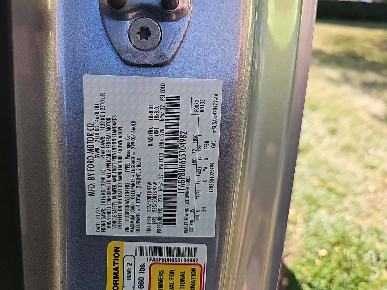 2025 Ford Mustang EcoBoost Premium RWD