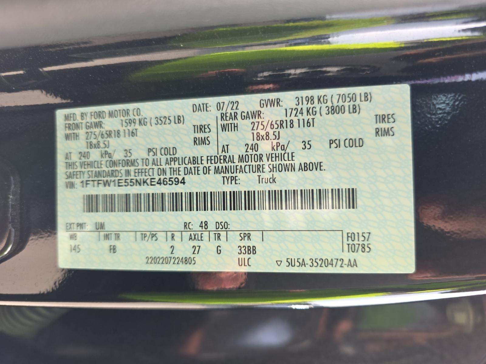 2022 Ford F-150 XLT AWD