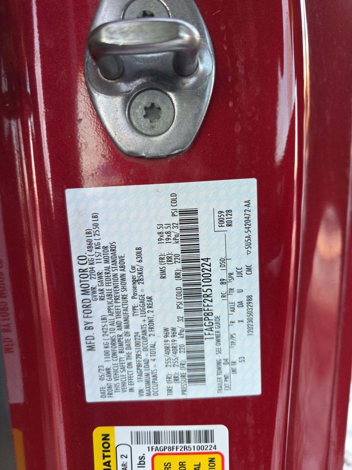 2024 Ford Mustang GT Premium RWD