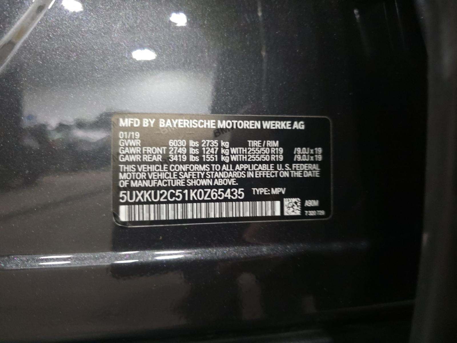 2019 BMW X6 xDrive35i AWD