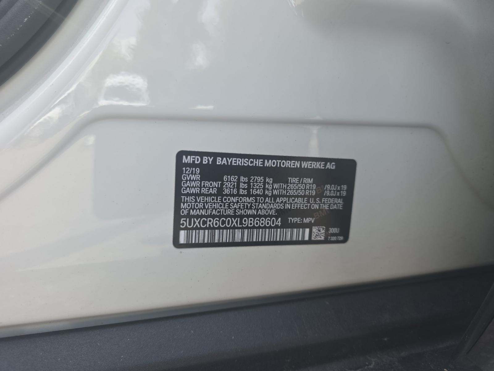 2020 BMW X5 xDrive40i AWD