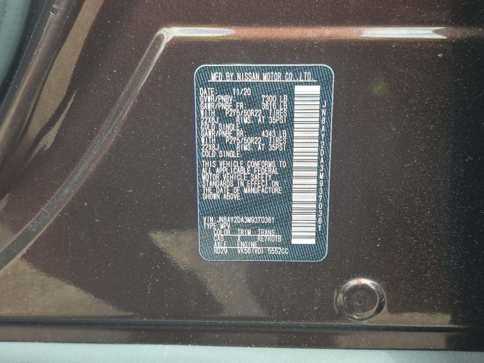 NISSAN ARMADA - 1